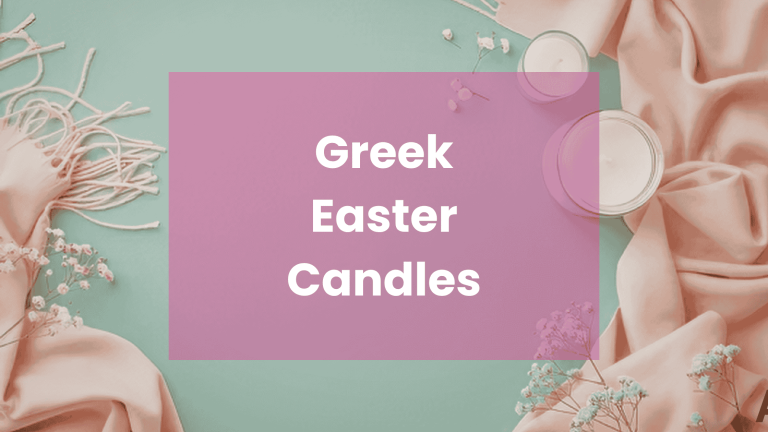 Greek Easter candles
